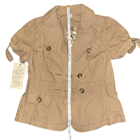 Ann Taylor LOFT - short sleeve casual jacket, petite - Picture 10 of 11